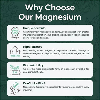 Pure Magnesium Glycinate